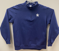 Hoody Dark Blue 1/4 zip